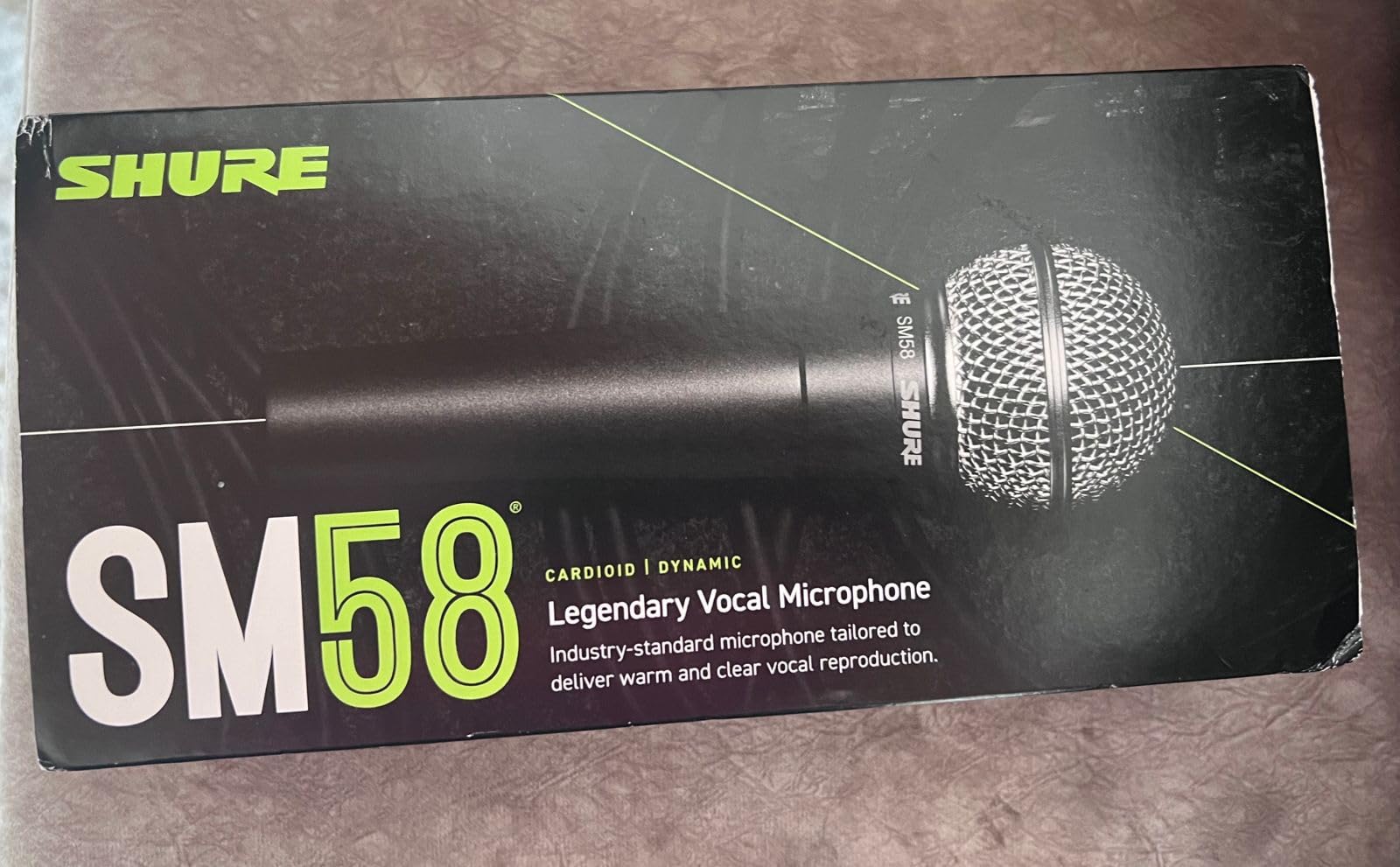 Shure SM58 Pro XLR Dynamic Vocal Microphone customer photo 1