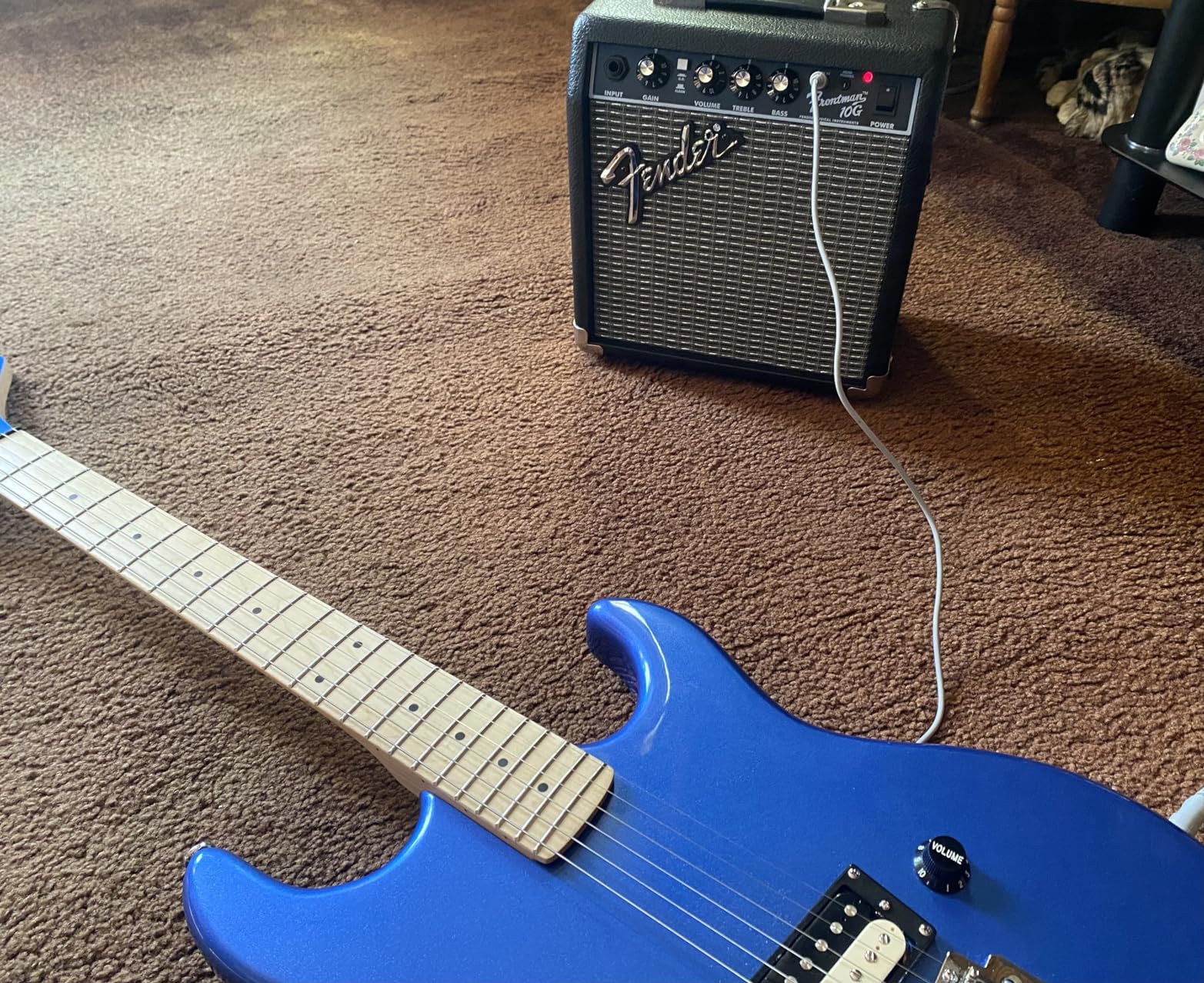 Fender Frontman 10G Electric Guitar Amplifier, 10-Watt Amp with 6