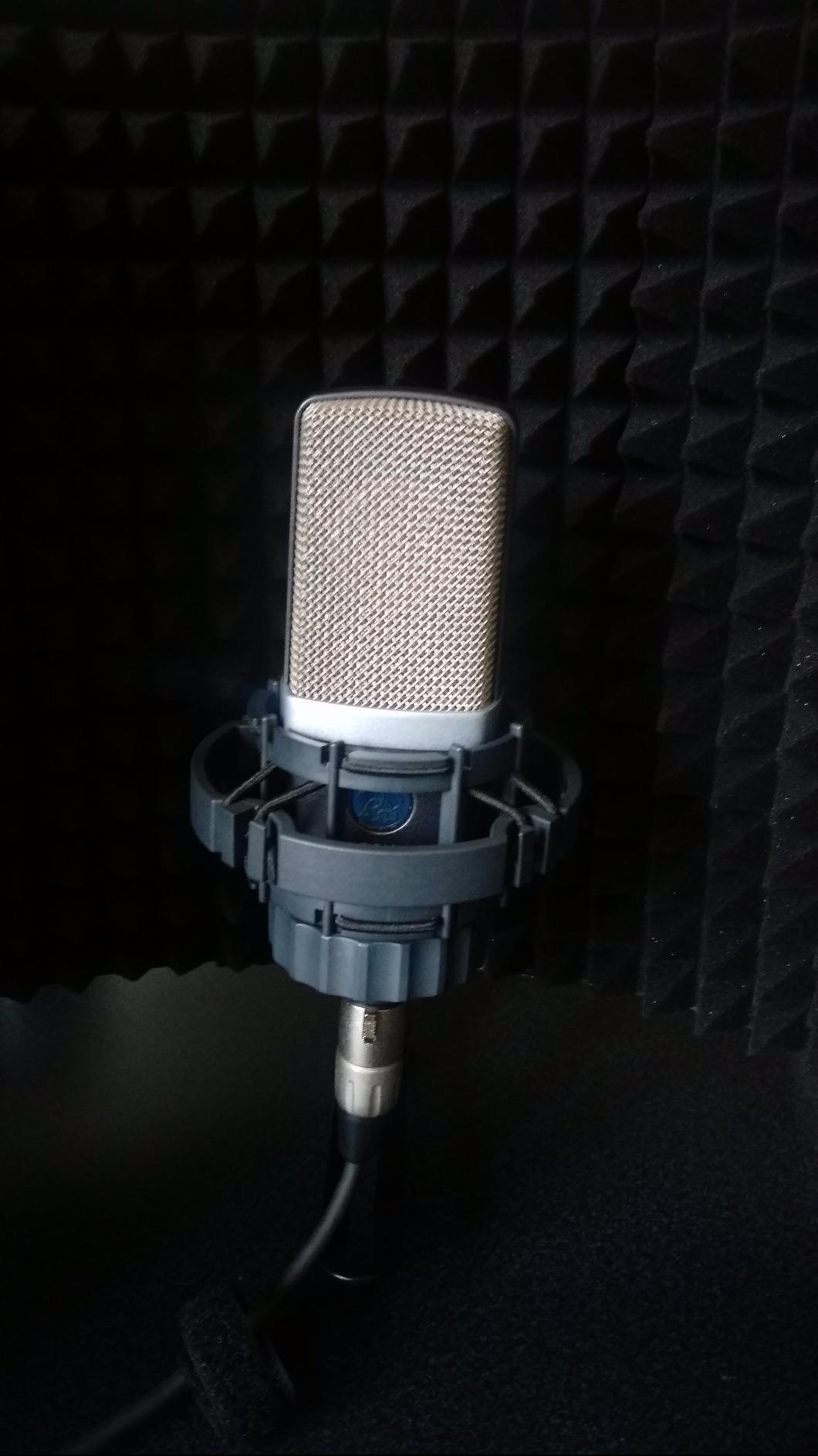 AKG Pro Audio C214 Studio Grade Professional Large Diaphragm Condenser Microphone customer photo 1
