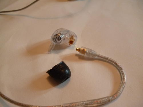 Shure SE215 PRO Wired Earbuds - Professional Sound Isolating Earphones, Clear customer photo 2