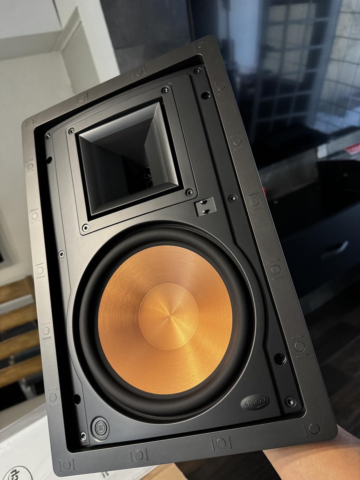 Klipsch R-5800-W II In-Wall Speaker - White (Each) customer photo 2