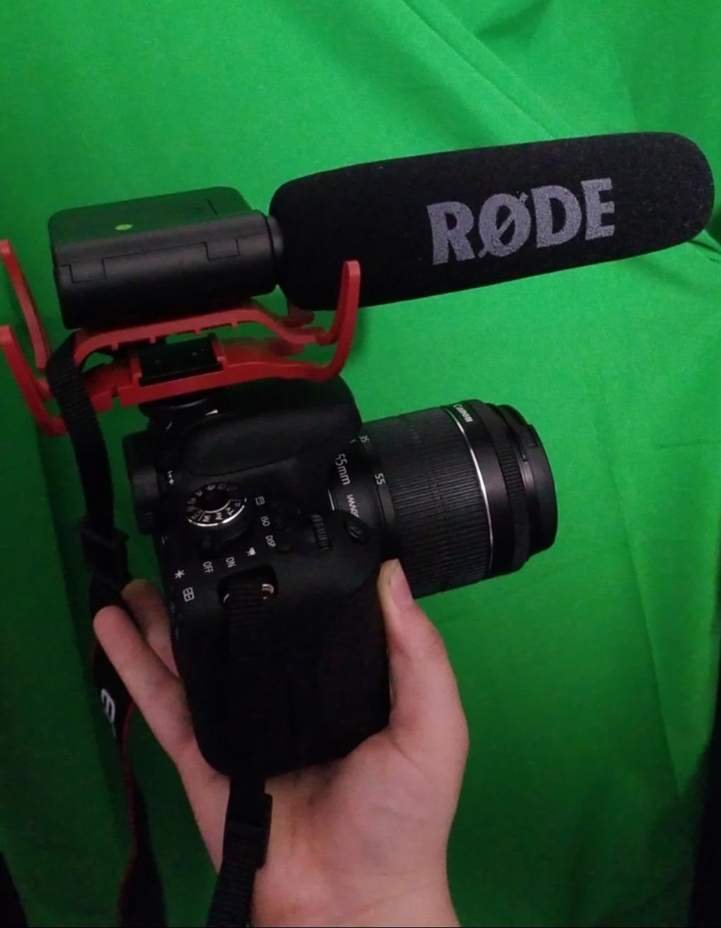 Rode VideoMic Camera-Mount Shotgun Microphone with Rycote Lyre Shock Mounting, Black customer photo 2