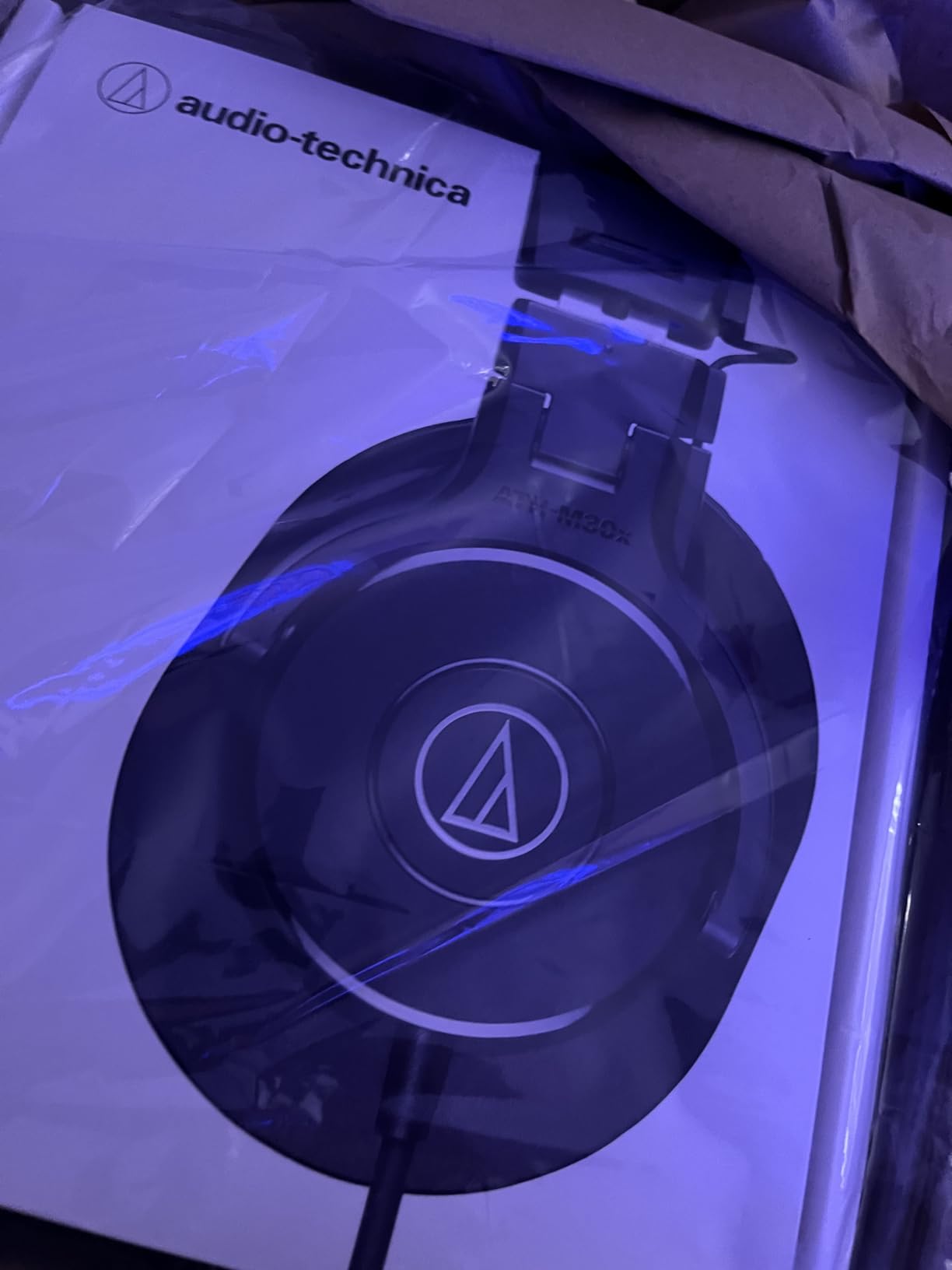 Audio-Technica ATH-M30x Professional Studio Monitor Headphones, Black customer photo 2
