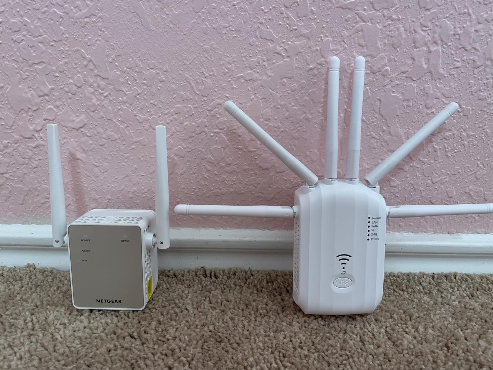 NETGEAR WiFi Range Extender (EX6120) - Add up to 1,500 sq. ft., 25 Devices - AC1200 Dual Band Wireless Signal Extender (Up to 1.2 Gbps Speed), Compact Wall Plug Design customer photo 1