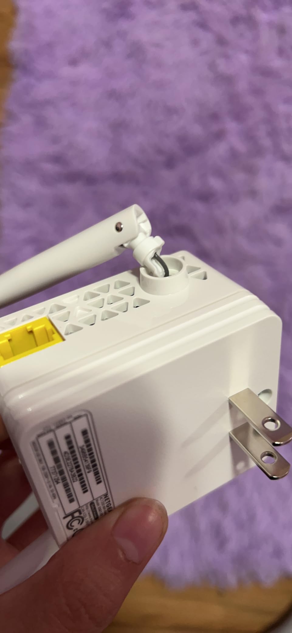 NETGEAR WiFi Range Extender (EX6120) - Add up to 1,500 sq. ft., 25 Devices - AC1200 Dual Band Wireless Signal Extender (Up to 1.2 Gbps Speed), Compact Wall Plug Design customer photo 2