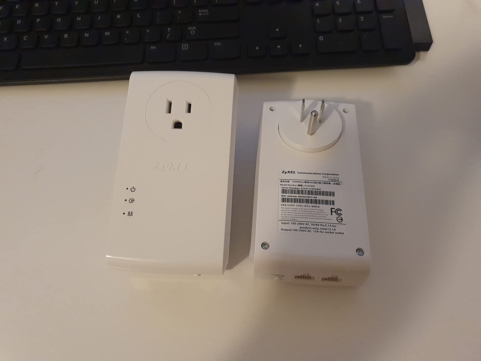 Zyxel AV2000 Powerline Ethernet Adapter Starter Kit | Pass-Thru Power | Plug & Play | MIMO | HomePlug AV2 | 2 x Gigabit Ethernet | Ideal for Smart TVs, On-Line Games, 4K Streaming | PLA5456KIT customer photo 2