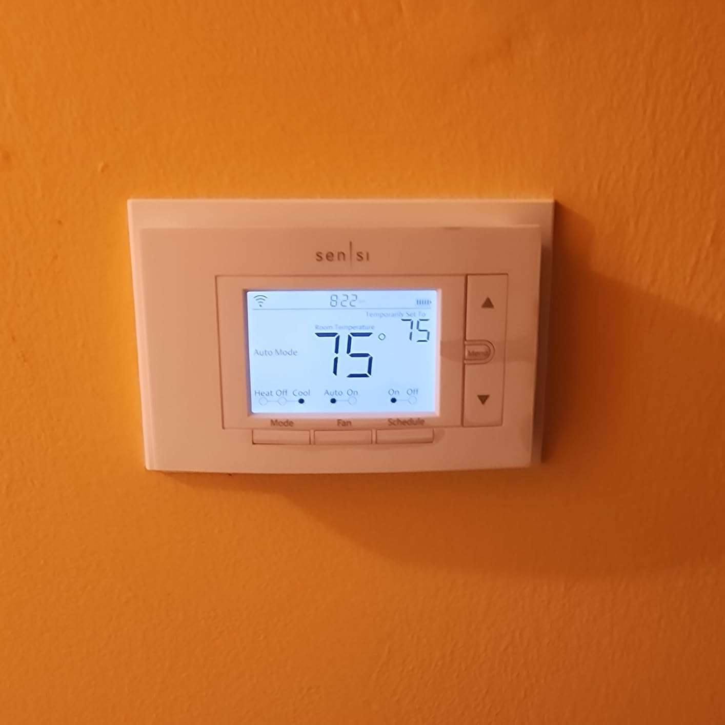 Sensi Smart Thermostat, Wi-Fi, DIY, Alexa, Energy Star Certified, ST55 customer photo 1