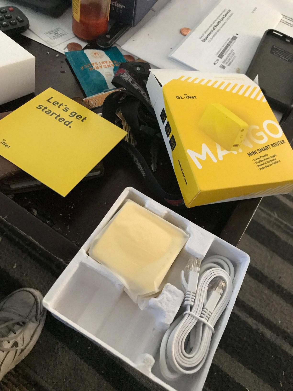 GL.iNet GL-MT300N-V2 (Mango) Portable Mini Travel Wireless Pocket VPN WiFi Router customer photo 1