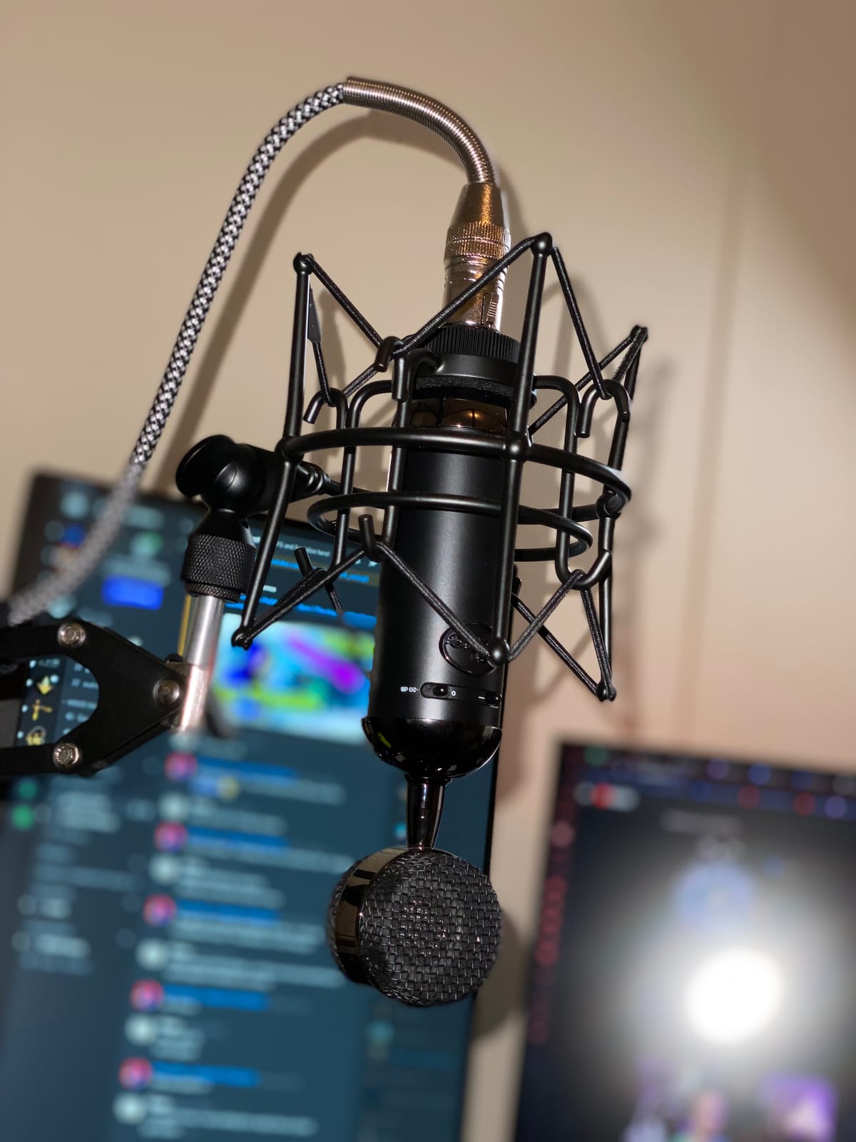 Blue Blackout Spark SL XLR Condenser Microphone for Pro Recording, Streaming, Podcasting, Gaming, with Large Diaphragm Cardioid Mic Capsule customer photo 2