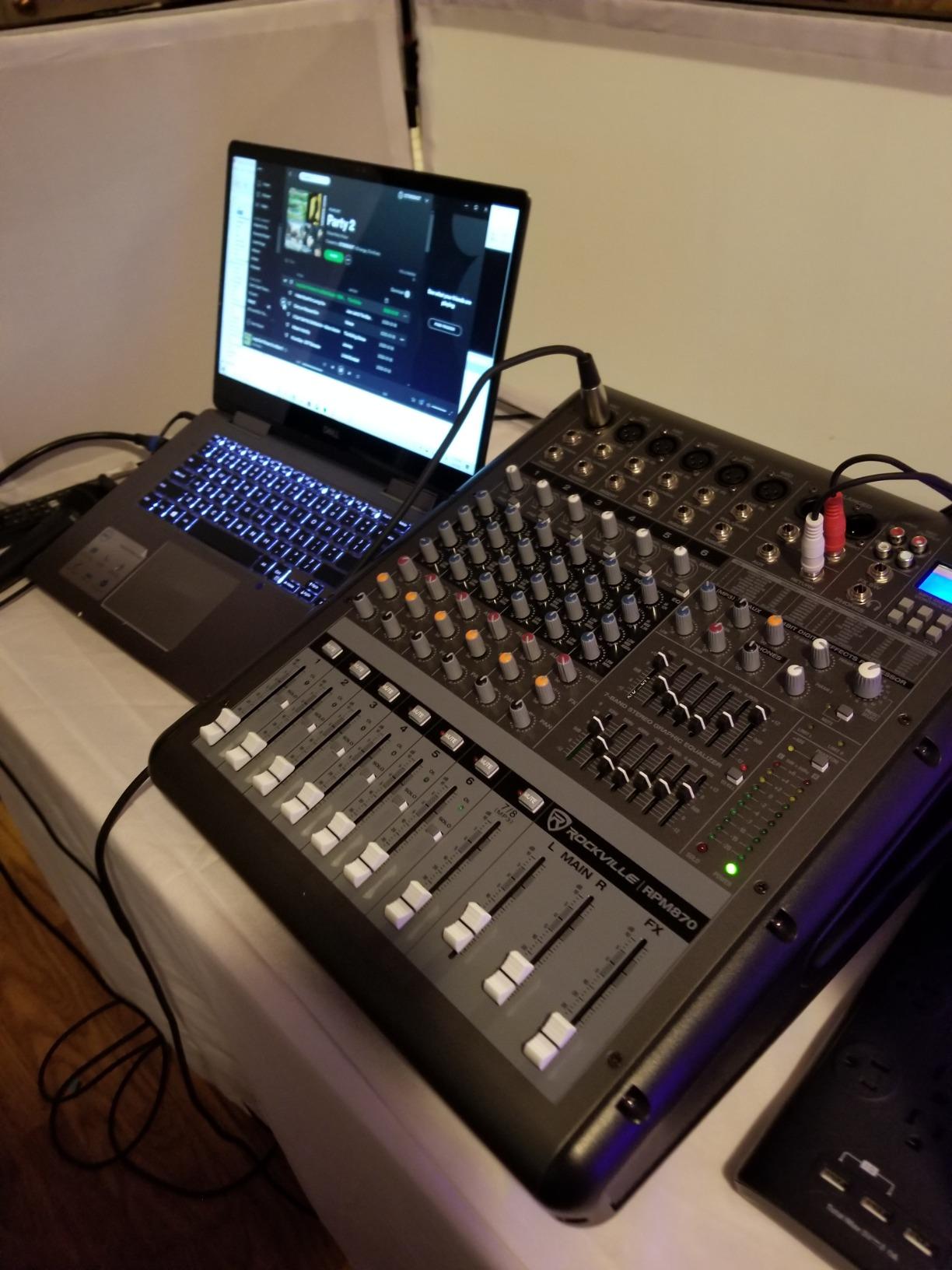 Rockville RPM870 8-Channel 6000W Powered Mixer with USB Bluetooth FX | Playback/Recording, Streaming, 6 XDR2 Mic Pres, 48V Phantom Power, Dual 7-Band EQ, 4-Band Channel EQ customer photo 1