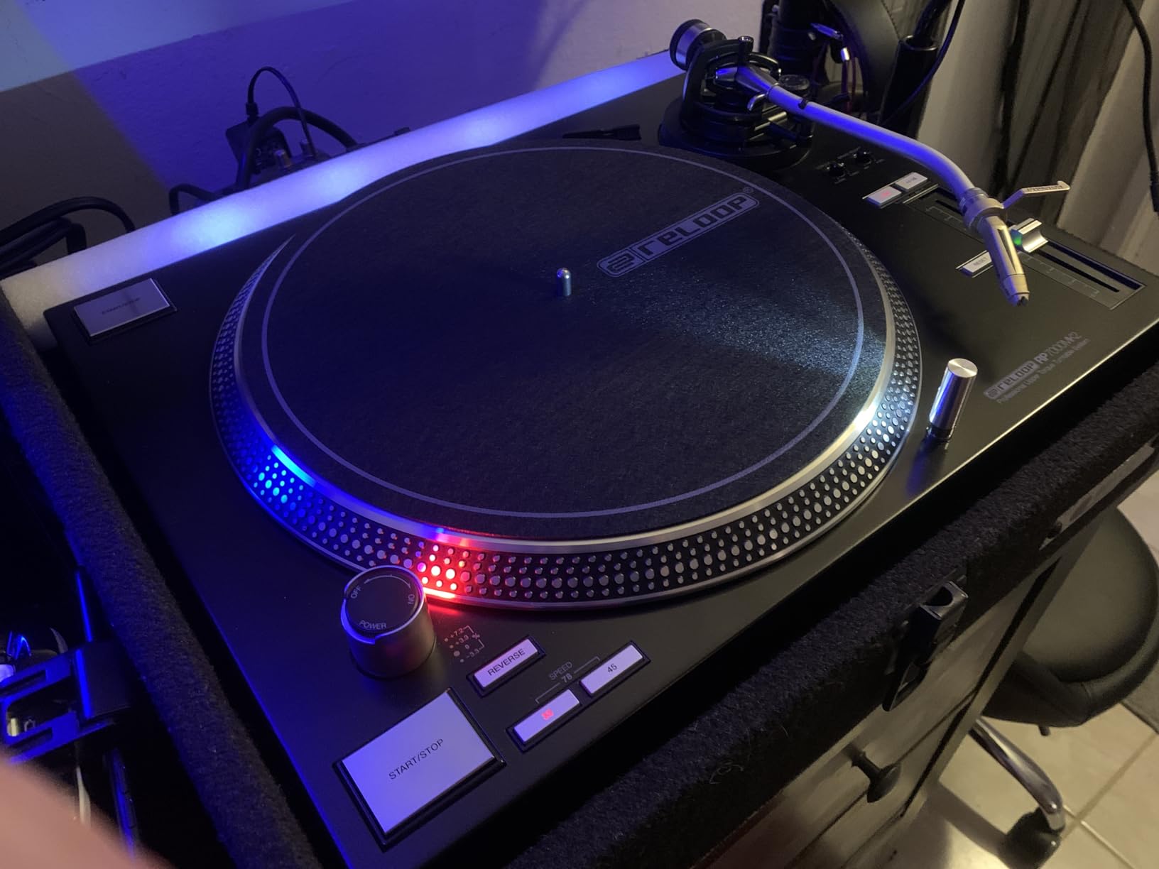 Reloop RP-7000 MK2 Professional Upper Torque Turntable System, Black customer photo 1