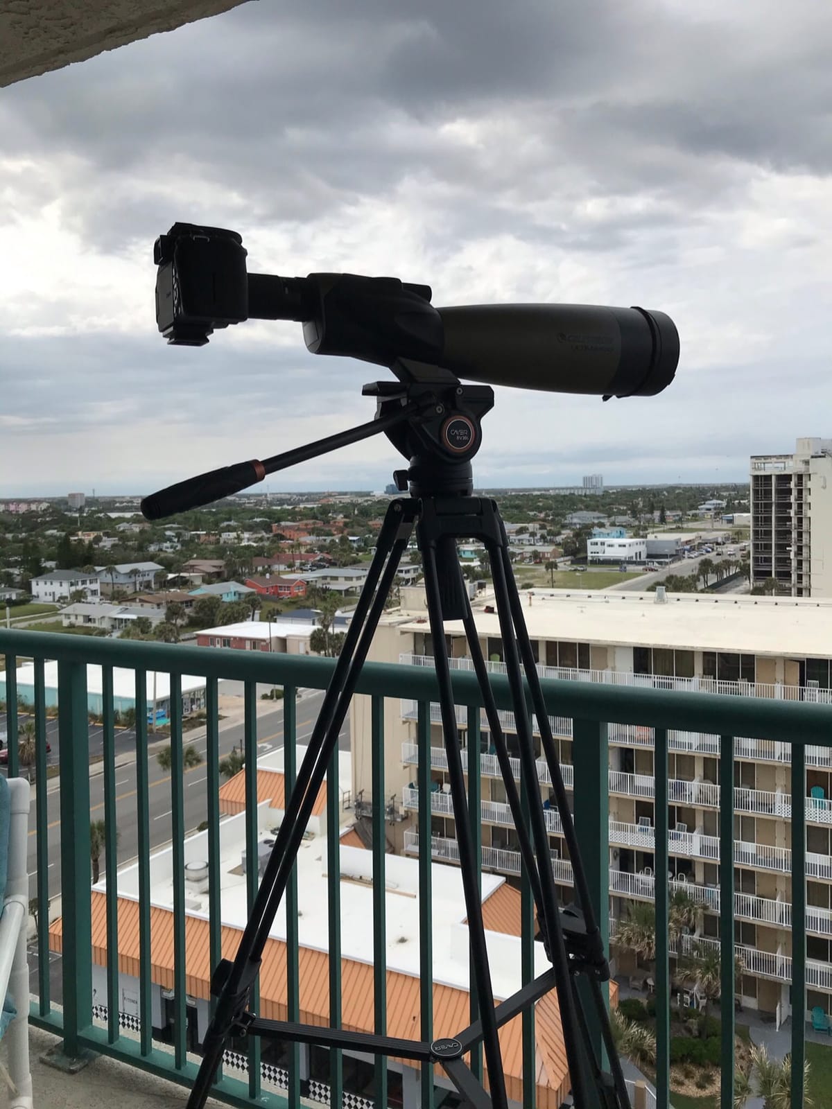 Cayer BV30L Video Tripod with Fluid Head, 72