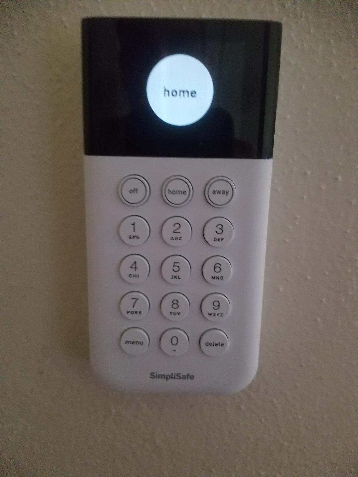 SimpliSafe 8 Piece Wireless Home Security System - Optional 24/7 Professional Monitoring - No Contract - Compatible with Alexa and Google Assistant, White customer photo 2