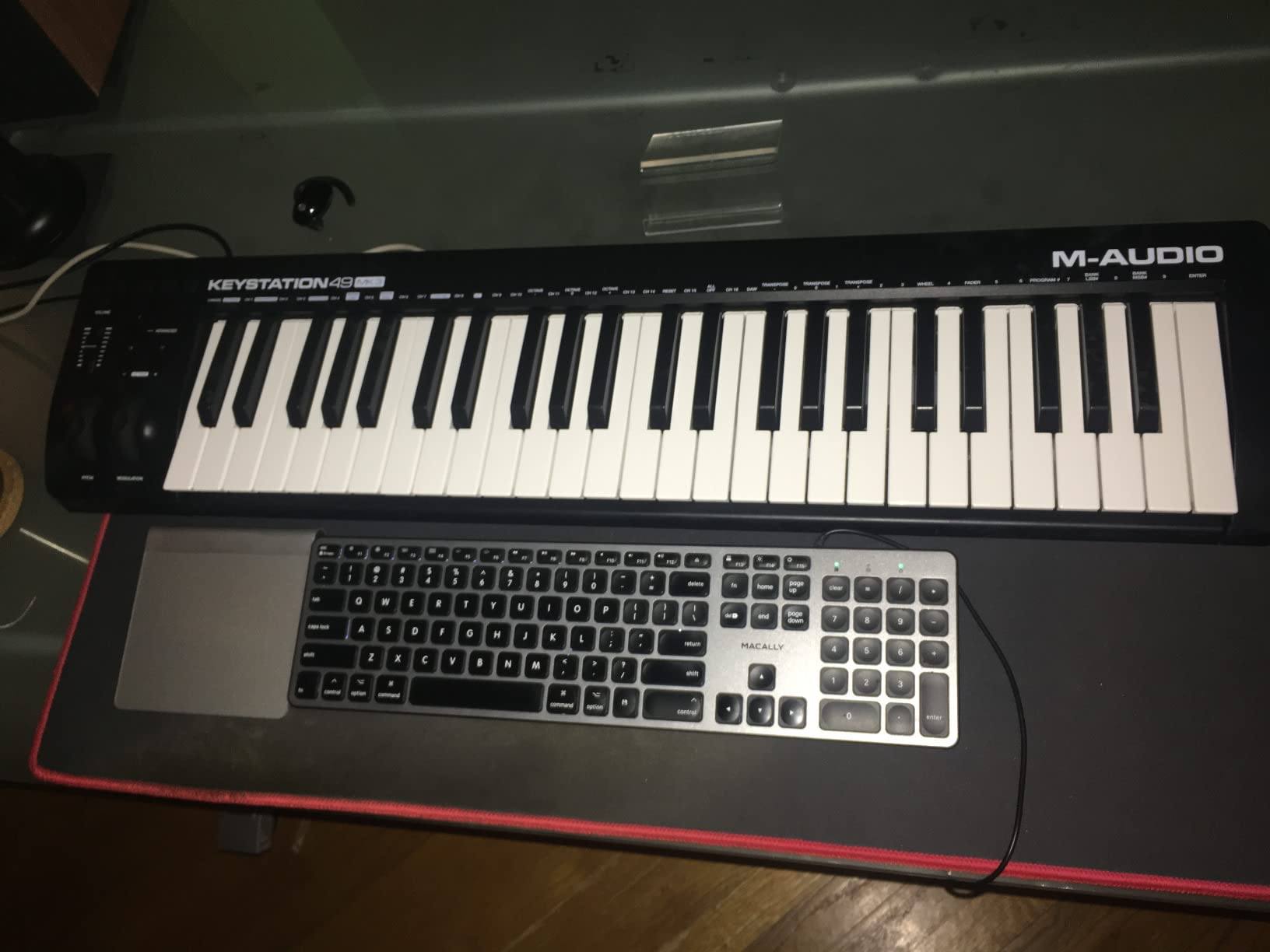 M-AUDIO Keystation 49 MK3 USB MIDI Controller | Synth-Action 49-Key Keyboard, Assignable Controls, Pitch/Mod Wheels, and Bundled DAW Recording Software customer photo 2
