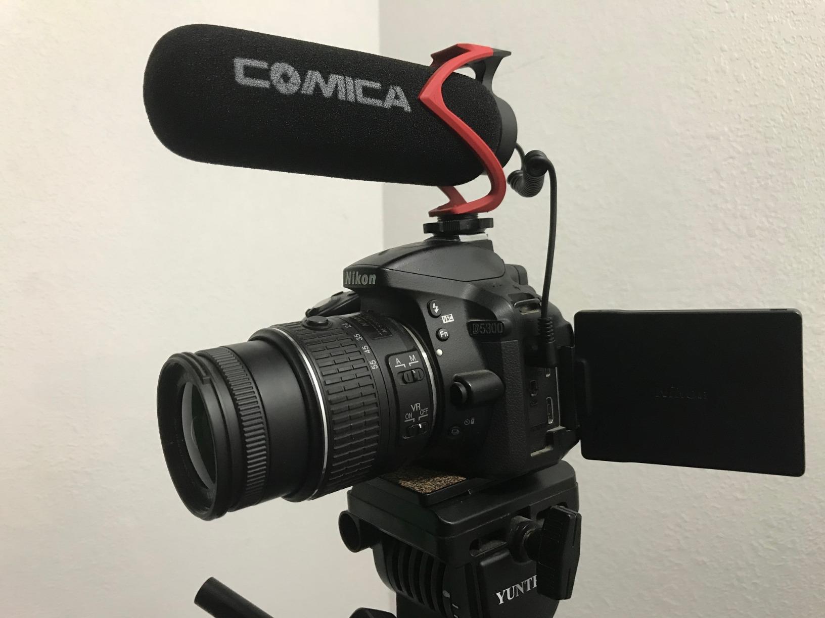 COMICA CVM-V30 LITE Video Microphone, Super-Cardioid Condenser On-Camera Shotgun Microphone for Canon Nikon Sony Panasonic DSLR Cameras, Mic for iPhone Android Smartphone with 3.5mm Jack (Black) customer photo 1