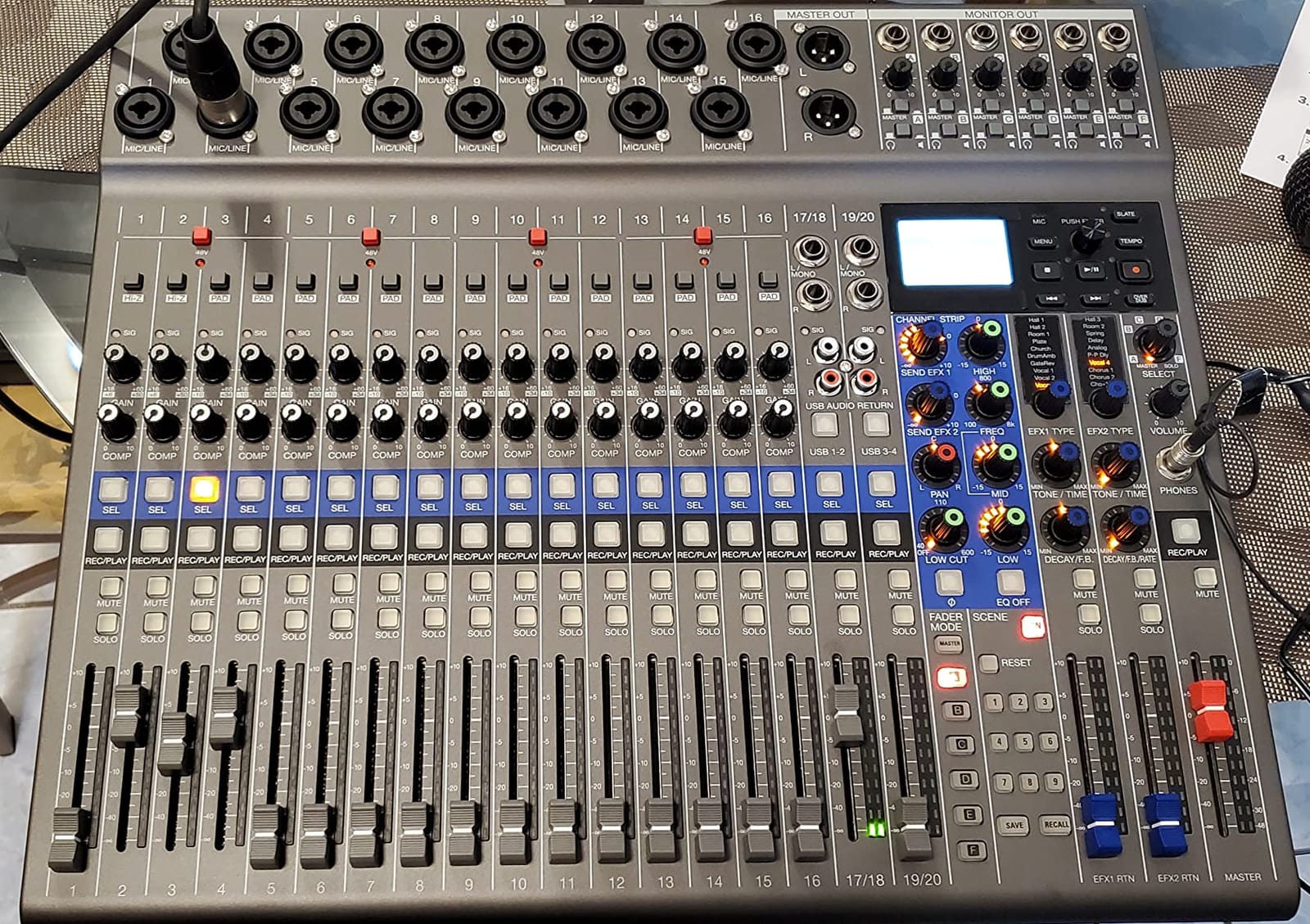 Zoom LiveTrak L-20 Mixer/Recorder for Musicians & Podcasters | 20-Input, 22-Channel, 6 Headphone Outputs, Wireless IOS Control, USB Audio Interface customer photo 1