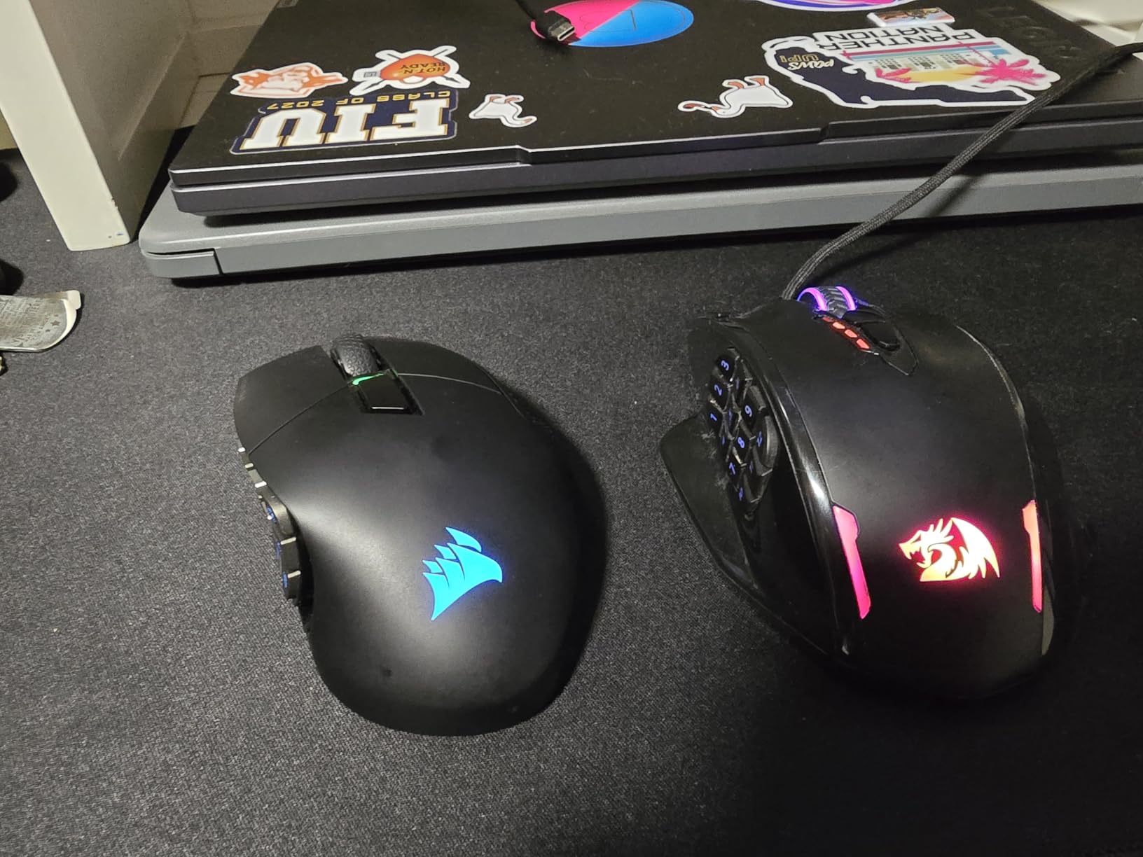 Redragon M908 Wired MMO RGB Gaming Mouse 12400 DPI Remapping Keys | Stable Lag-Free Connection, Redefine Keybinding Macro, Vibing Backlight, Ergonomic Grip Body Comfort customer photo 2