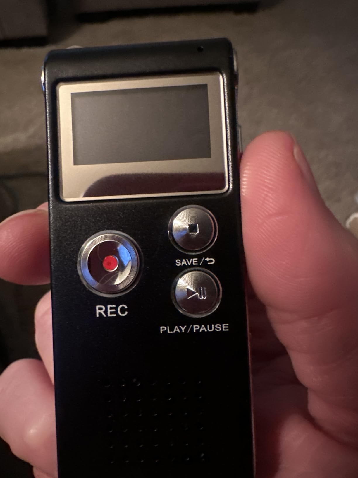 Digital Voice Recorder 16GB Voice Recorder with Playback for Lectures - USB Rechargeable Dictaphone Upgraded Small Tape Recorder Device customer photo 2