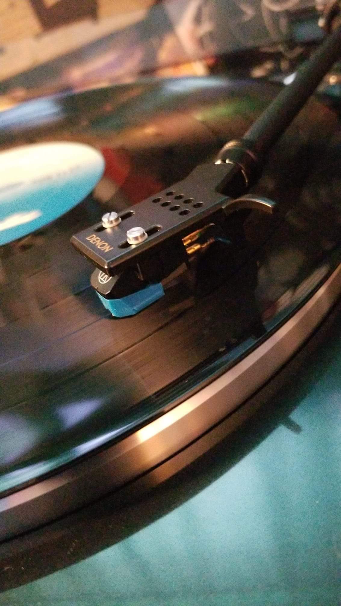 Audio-Technica AT-VM95C Dual Moving Magnet Turntable Cartridge Blue customer photo 2
