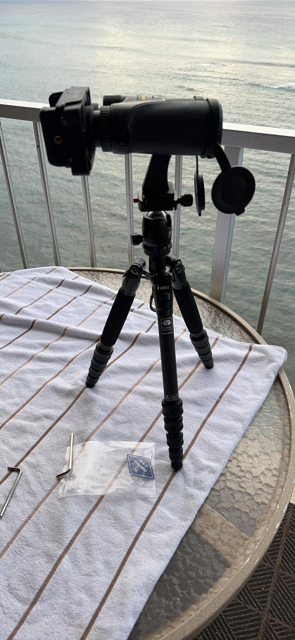 SIRUI Lightweight Carbon Fiber Travel Tripod, 52