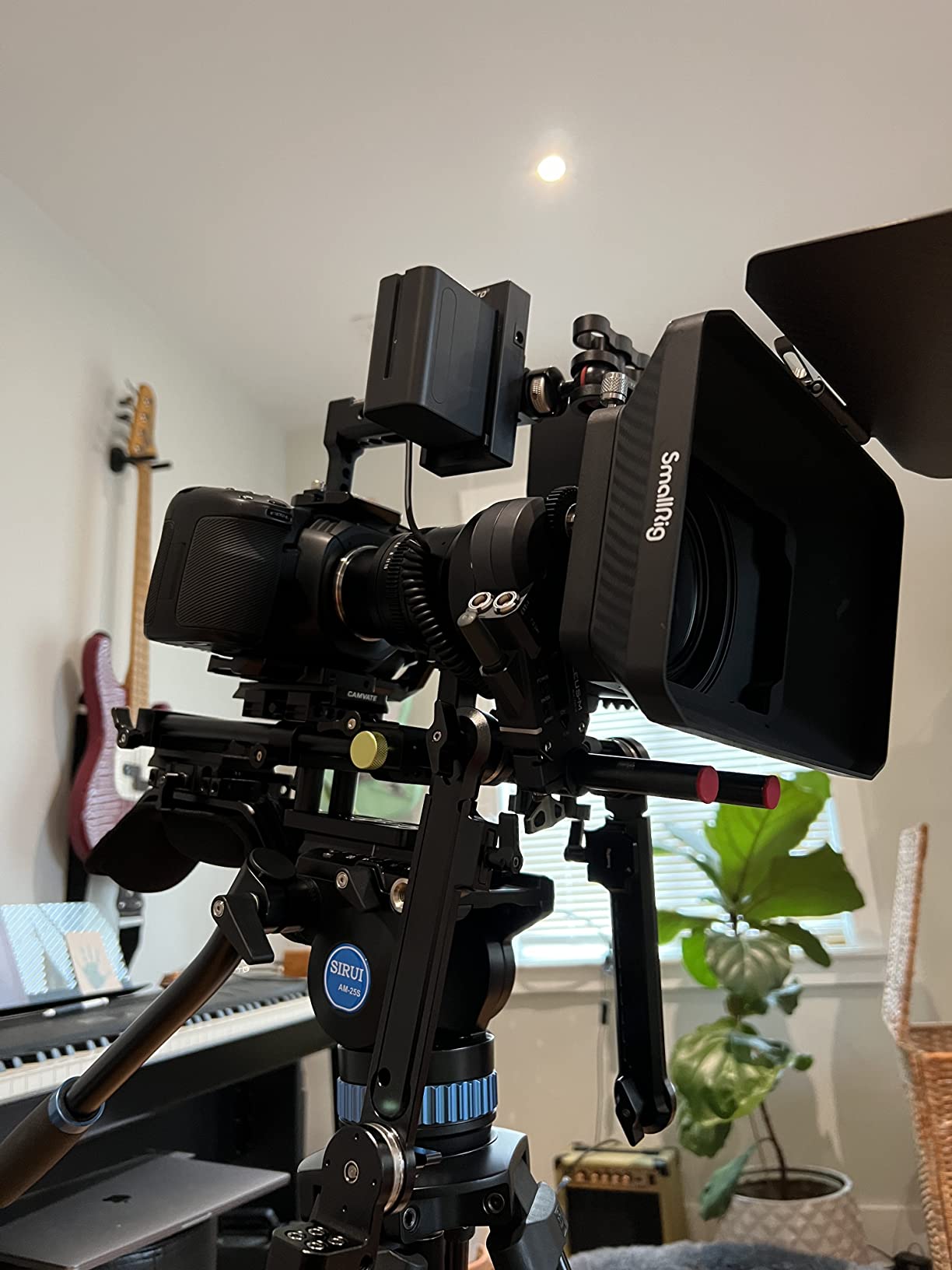 SIRUI AM-25S Video Tripod 74.8