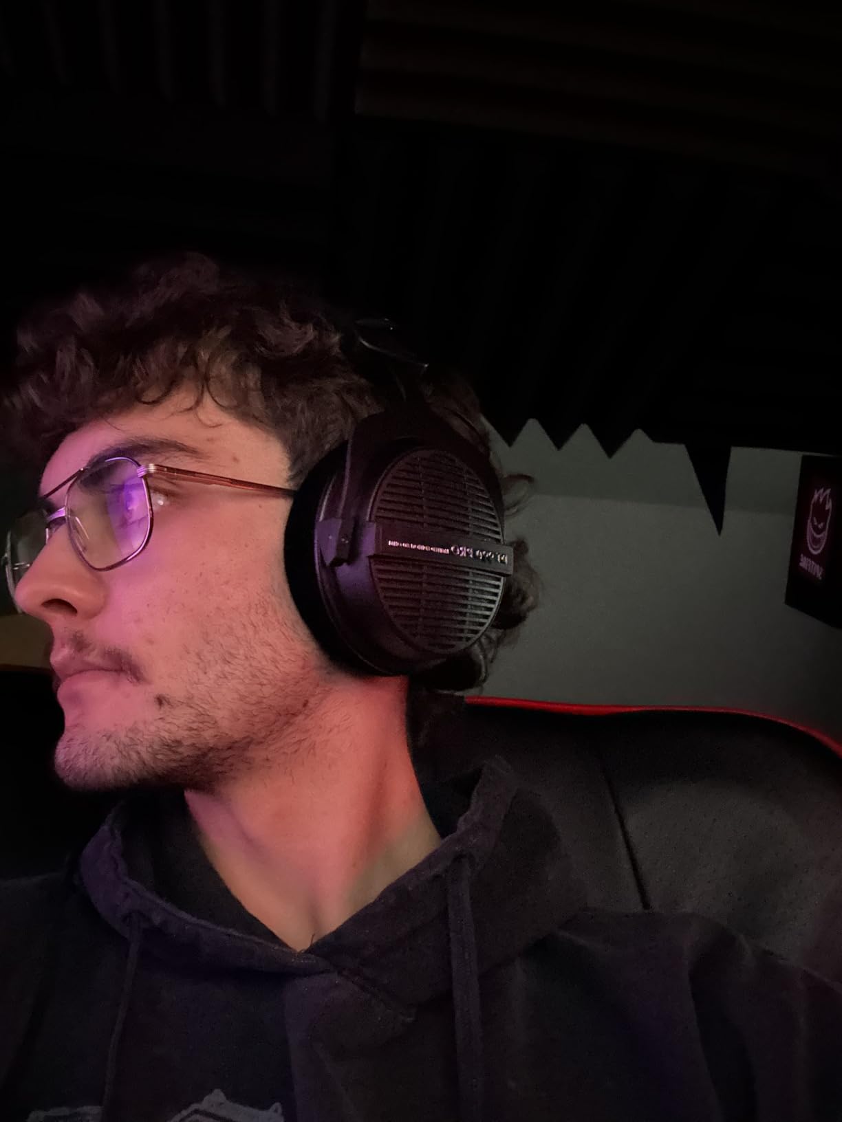 beyerdynamic DT 990 PRO Studio Headphones (80 Ohm, Black) | Open Back, Over Ear, Wired Professional Audiophile, Gaming, Podcast, Mixing, Limited Edition Black Velour Ear Pads customer photo 2