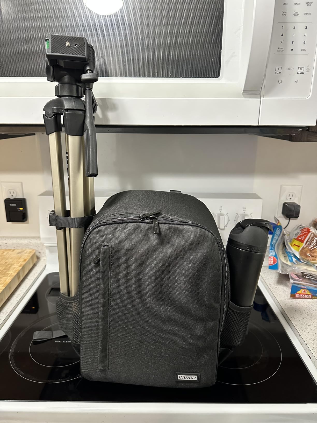 CADeN Camera Backpack Bag Professional for DSLR/SLR Mirrorless Camera Waterproof, Camera Case Compatible for Sony Canon Nikon customer photo 1