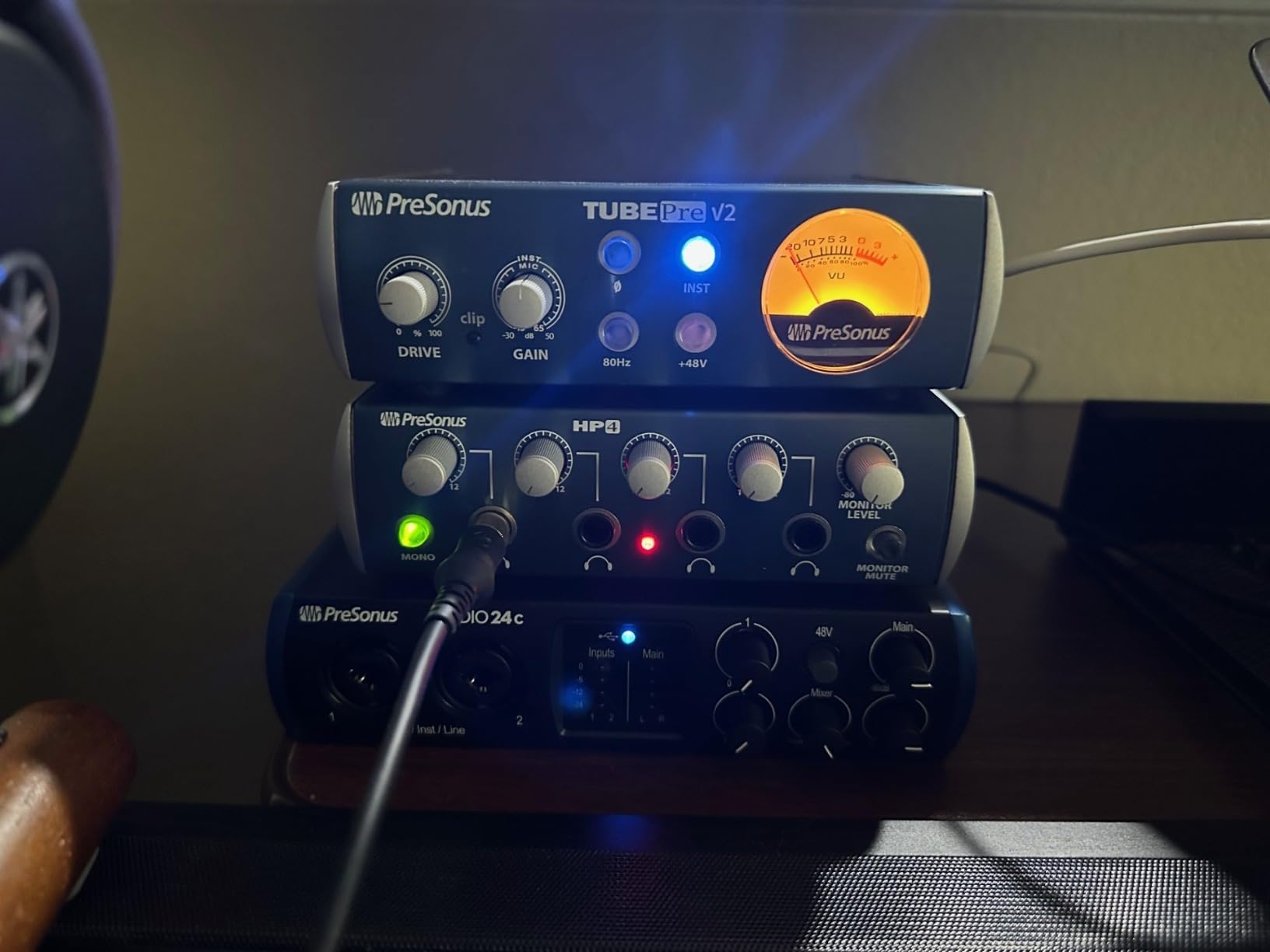 PreSonus Studio 24c 2x2, 192 kHz, USB Audio Interface with Studio One DAW Recording Software customer photo 1