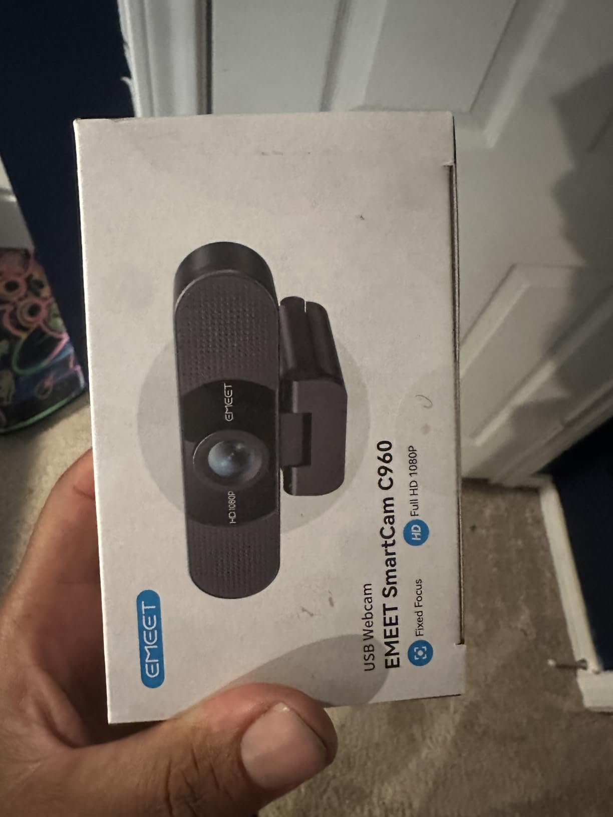 EMEET 1080P Webcam with Microphone, C960 Web Camera 2 Mics Streaming Webcam 90FOV Computer Camera, Plug and Play USB Web Cam for Online Calling/Conferencing, Zoom/Teams/Facetime/YouTube, Laptop/PC customer photo 2