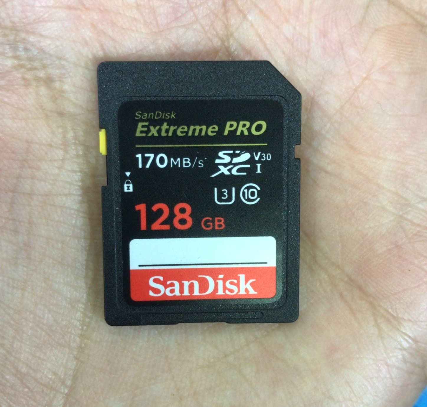 SanDisk 128GB Extreme PRO UHS-I SDXC Memory Card, SDSDXXY-128G-ANCIN customer photo 1