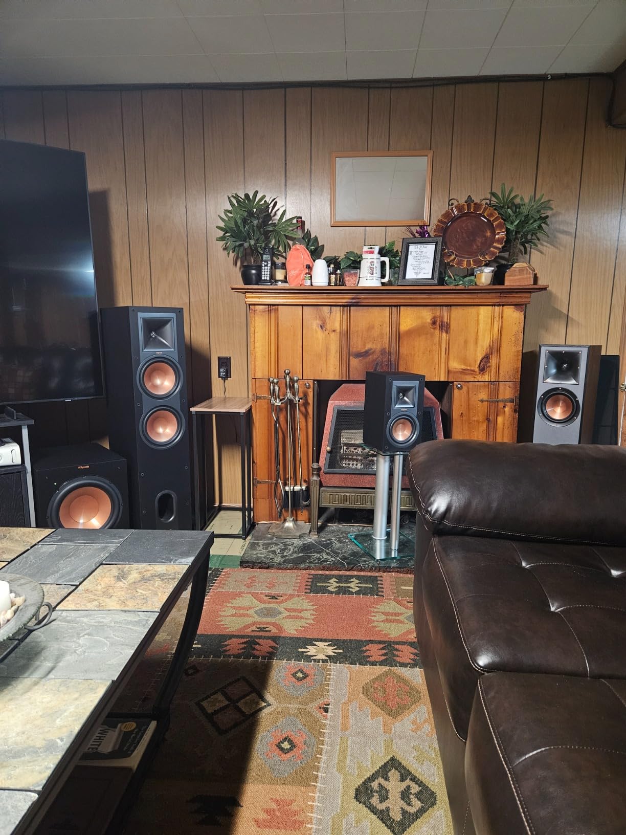 Klipsch Reference R-610F Floorstanding Speaker, Black, Pair customer photo 2