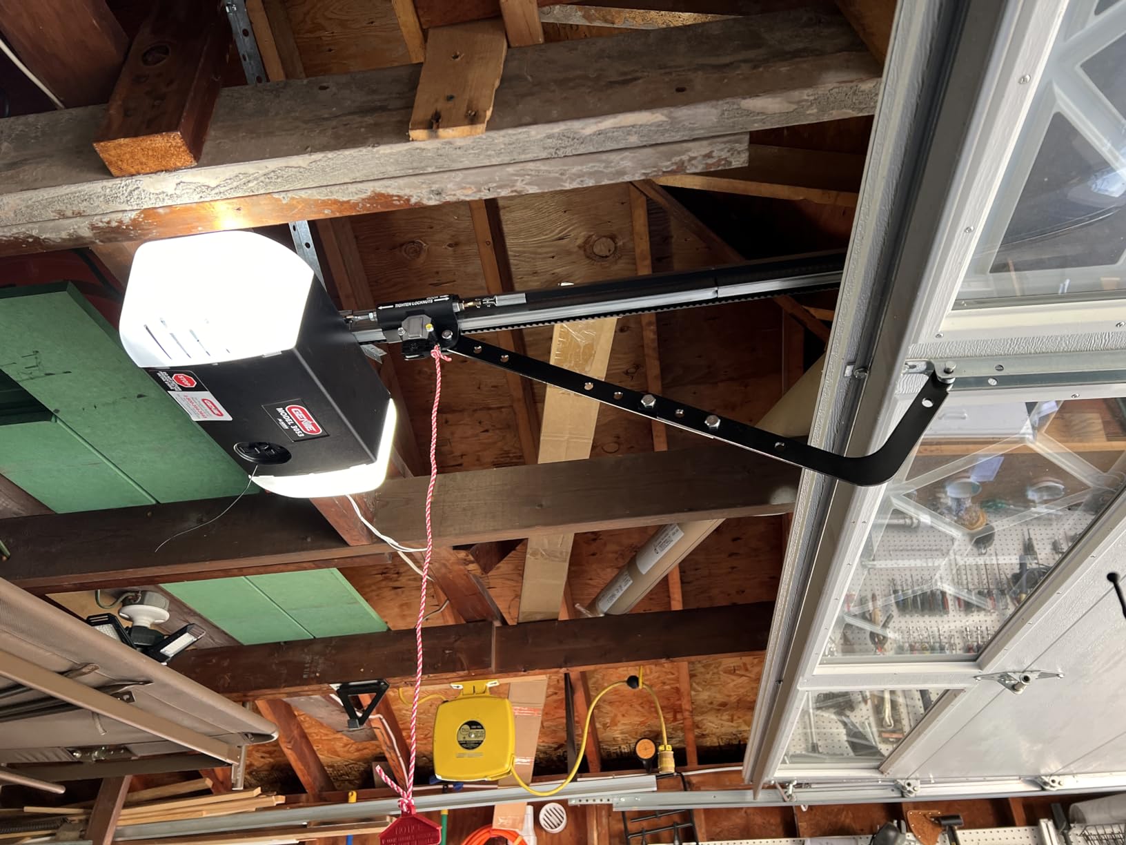 Genie QuietLift Connect - WiFi Smart Garage Door Opener with Added Wireless Keypad, 3/4 HPC Smart Belt Drive - Compatible with Alexa and Google Assistant, Model 3053-TKV customer photo 2