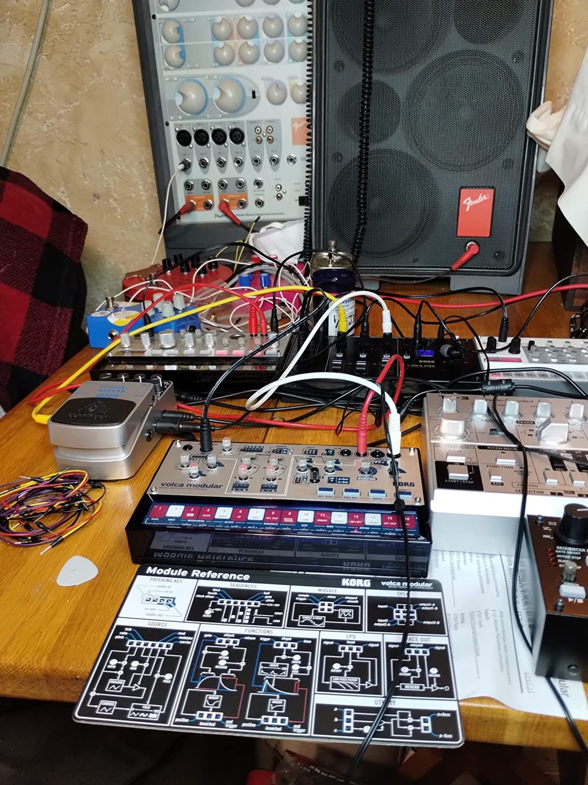 Korg Volca Modular Micro Synthesizer Semi Modular w/Eight Modules customer photo 1
