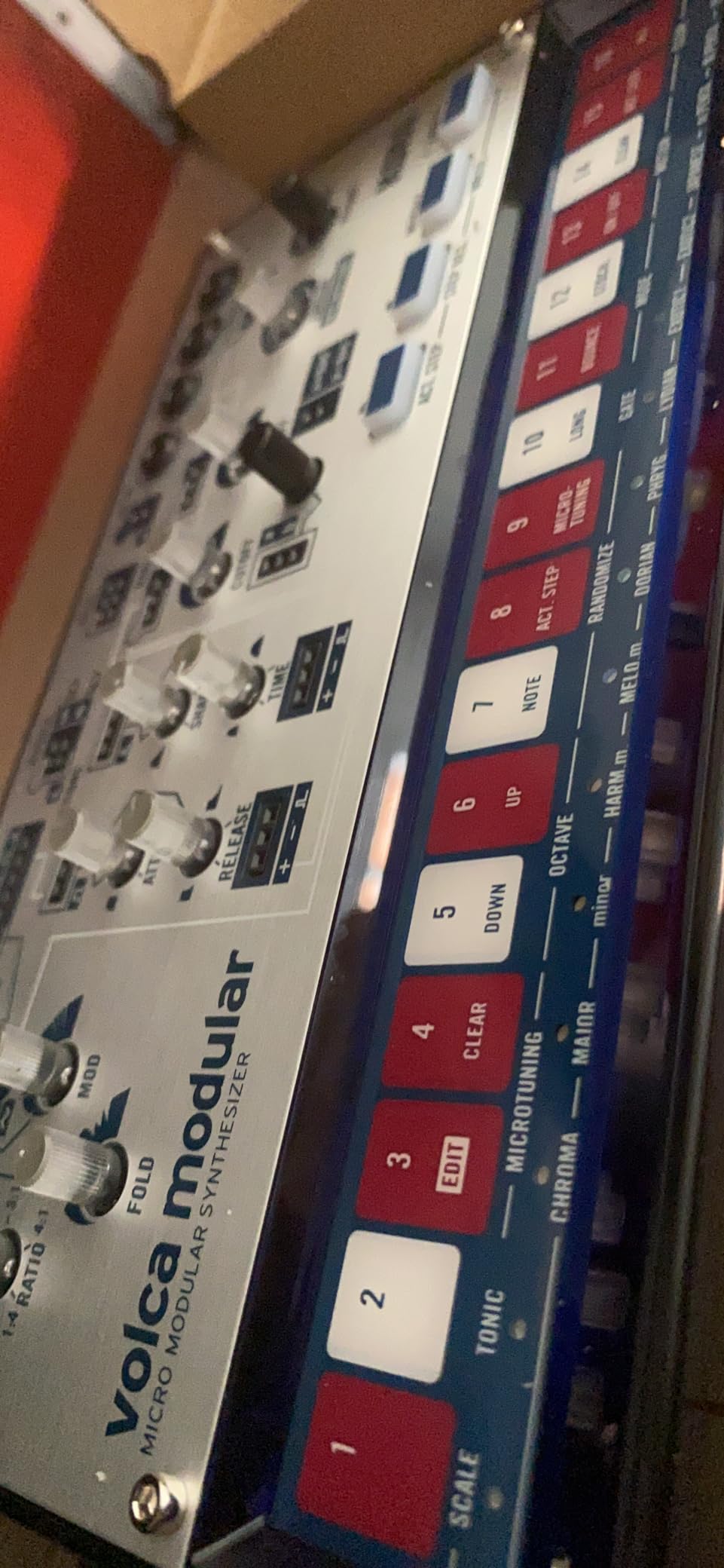 Korg Volca Modular Micro Synthesizer Semi Modular w/Eight Modules customer photo 2