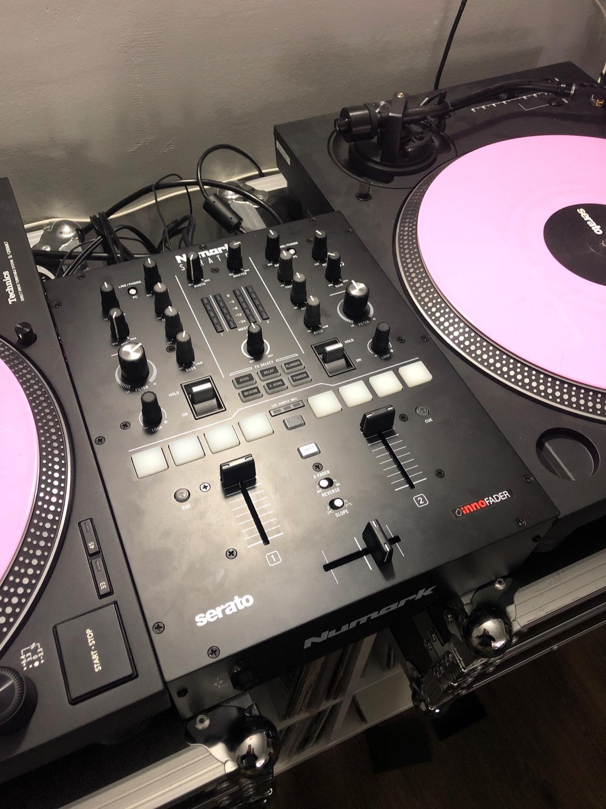 Numark Scratch 2-Channel DJ Scratch Mixer | Innofader Crossfader, Serato DJ Pro Included, DVS License customer photo 1