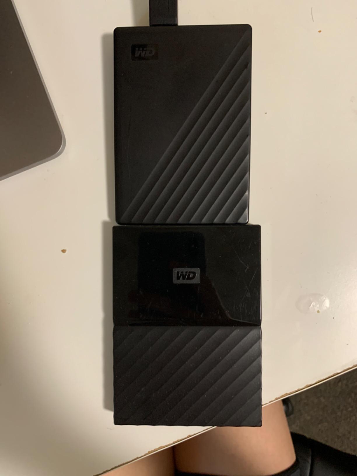 WD 2TB My Passport, Portable External Hard Drive, Black, backup software with defense against ransomware, and password protection, USB 3.1/USB 3.0 compatible - WDBYVG0020BBK-WESN customer photo 1