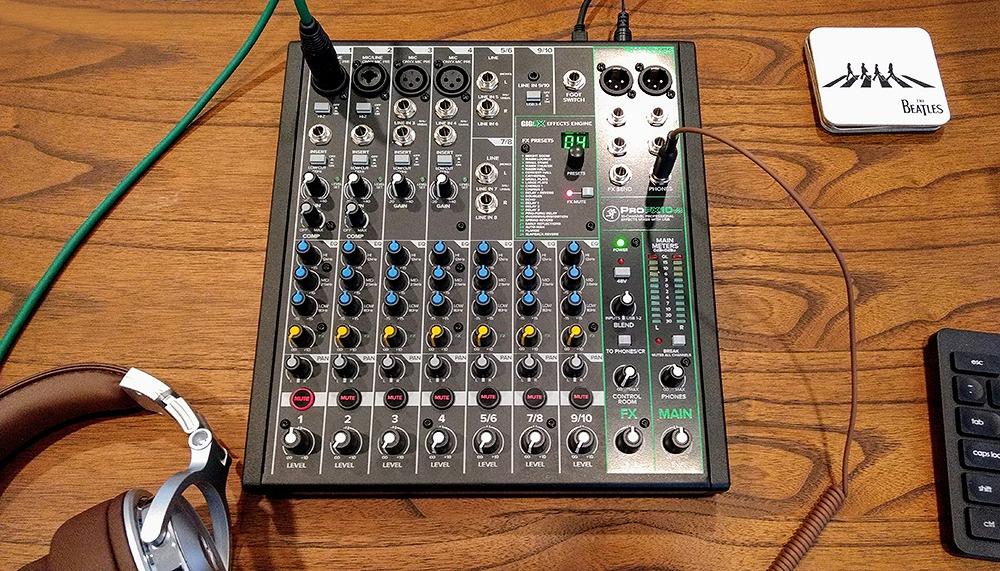 Mackie ProFX10v3 10-Channel Professional Analog Mixer with USB, Onyx Mic Preamps and GigFX Effects Engine | Includes Pro Tools First, 39 plug-ins and Waveform OEM for recording, mixing and production customer photo 1