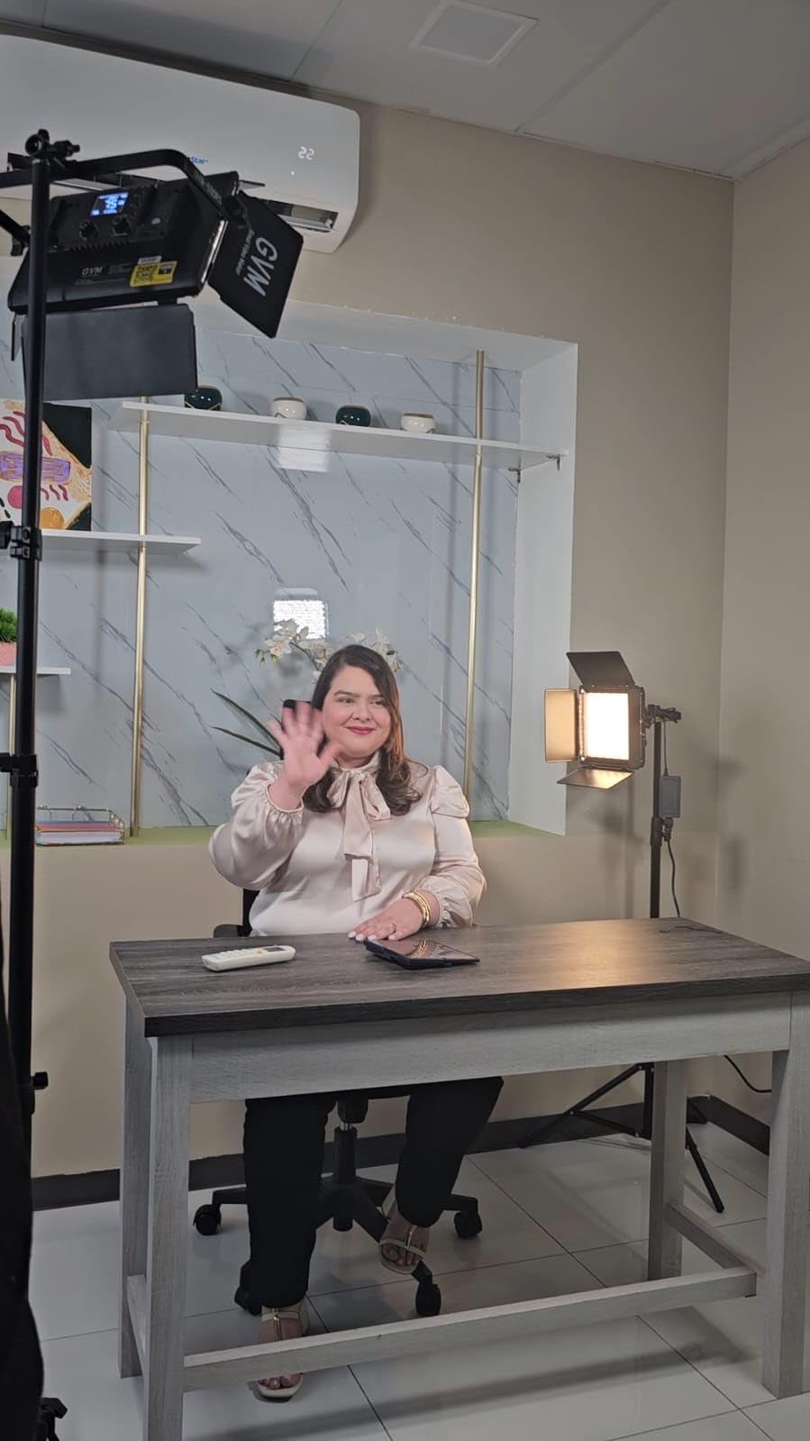 GVM RGB LED Panel Video Light, Photography Lighting with APP Control, 800D Video Lighting Kit for YouTube Studio, Gaming, Streaming, Conference, 8 Kinds of Scene Lights, CRI 97, 2 Packs customer photo 1