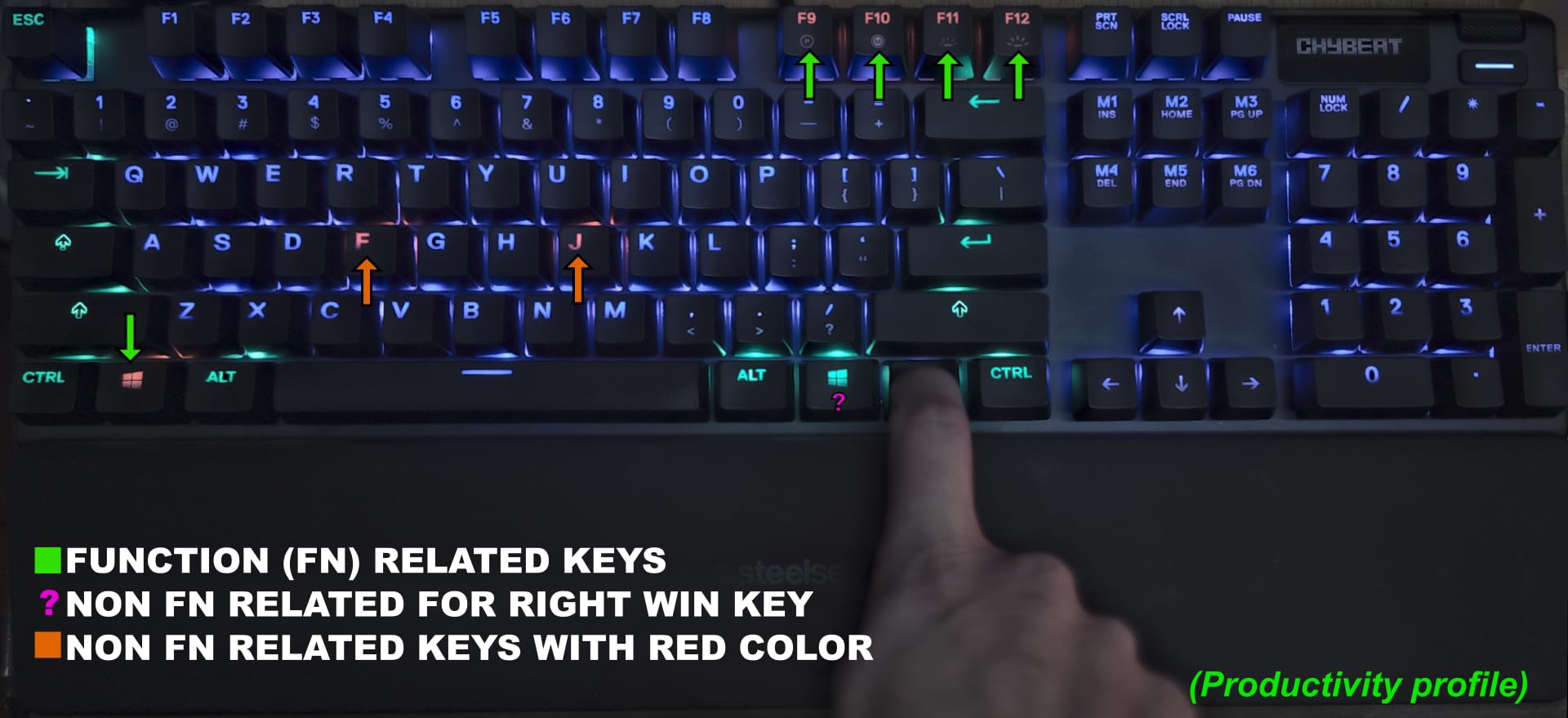 SteelSeries USB Apex 5 Hybrid Mechanical Gaming Keyboard - Per-Key RGB Illumination, Aircraft Grade Aluminum Alloy Frame, OLED Smart Display (Hybrid Blue Switch) customer photo 2