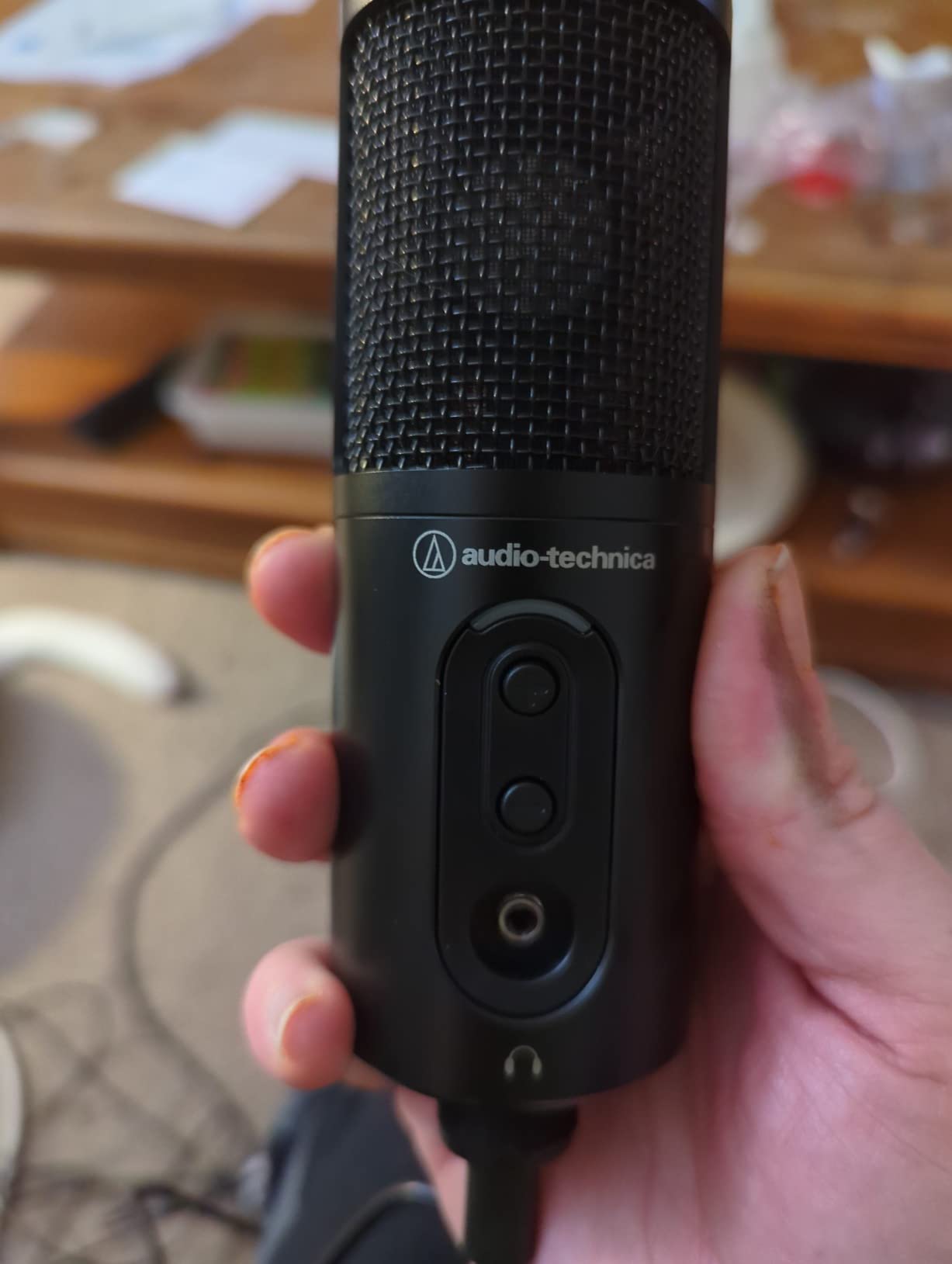 Audio-Technica ATR2500x-USB Cardioid Condenser Microphone (ATR Series) customer photo 1