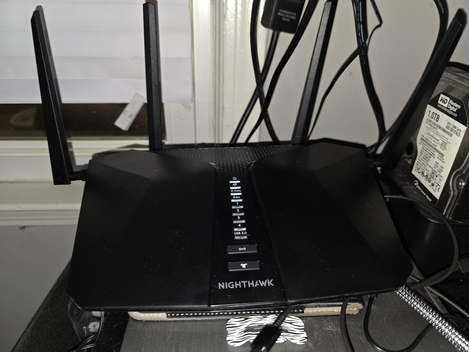 NETGEAR Nighthawk 6-Stream AX5400 WiFi 6 Router (RAX50) - AX5400 Dual Band Wireless Speed (Up to 5.4 Gbps) | 2,500 sq. ft. Coverage customer photo 1