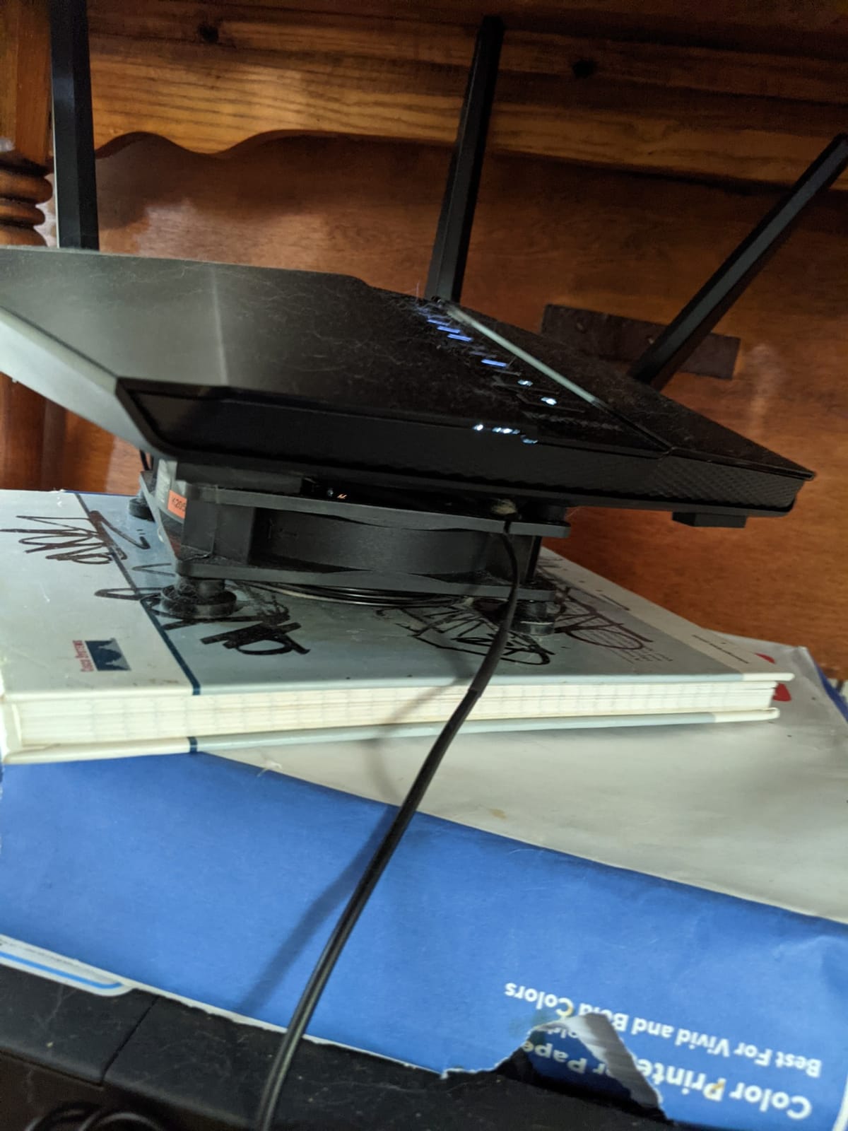 NETGEAR Nighthawk 6-Stream AX5400 WiFi 6 Router (RAX50) - AX5400 Dual Band Wireless Speed (Up to 5.4 Gbps) | 2,500 sq. ft. Coverage customer photo 2