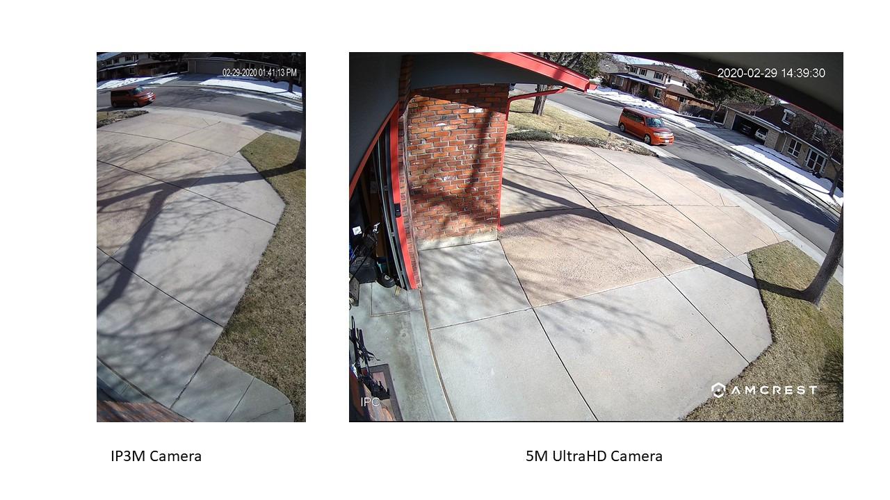 Amcrest 5MP Turret POE Camera, UltraHD Outdoor IP Camera POE with Mic/Audio, 5-Megapixel Security Surveillance Cameras, 98ft NightVision, 132° FOV, MicroSD (256GB), (IP5M-T1179EW-AI-V3) customer photo 2