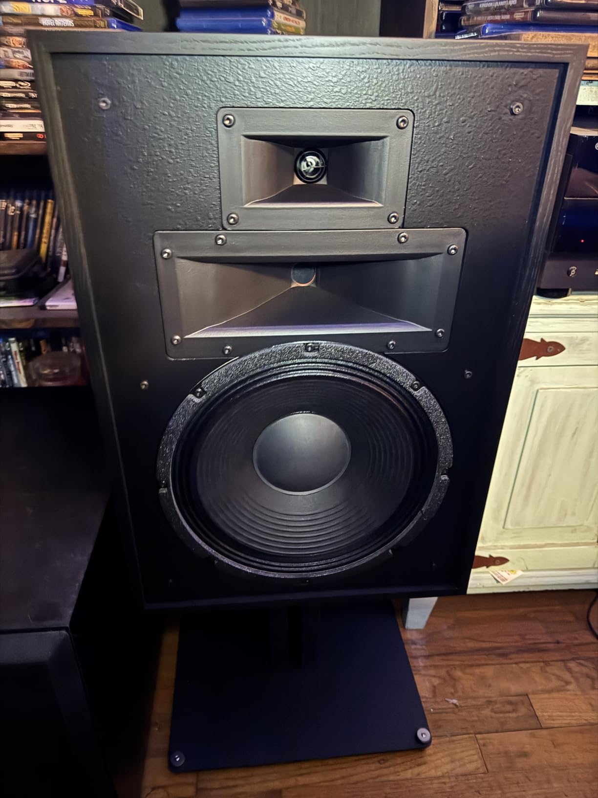 Klipsch Heritage Series Heresy IV Floorstanding Speaker Pair in Satin Black Ash customer photo 1