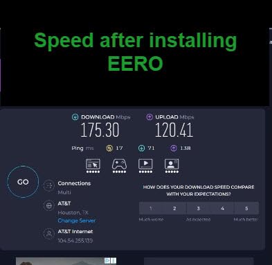 Amazon eero 6 mesh wifi system - Supports internet plans up to 500 Mbps, Coverage up to 4,500 sq. ft., Connect 75+ devices, 3-pack (1 router + 2 extenders) customer photo 2