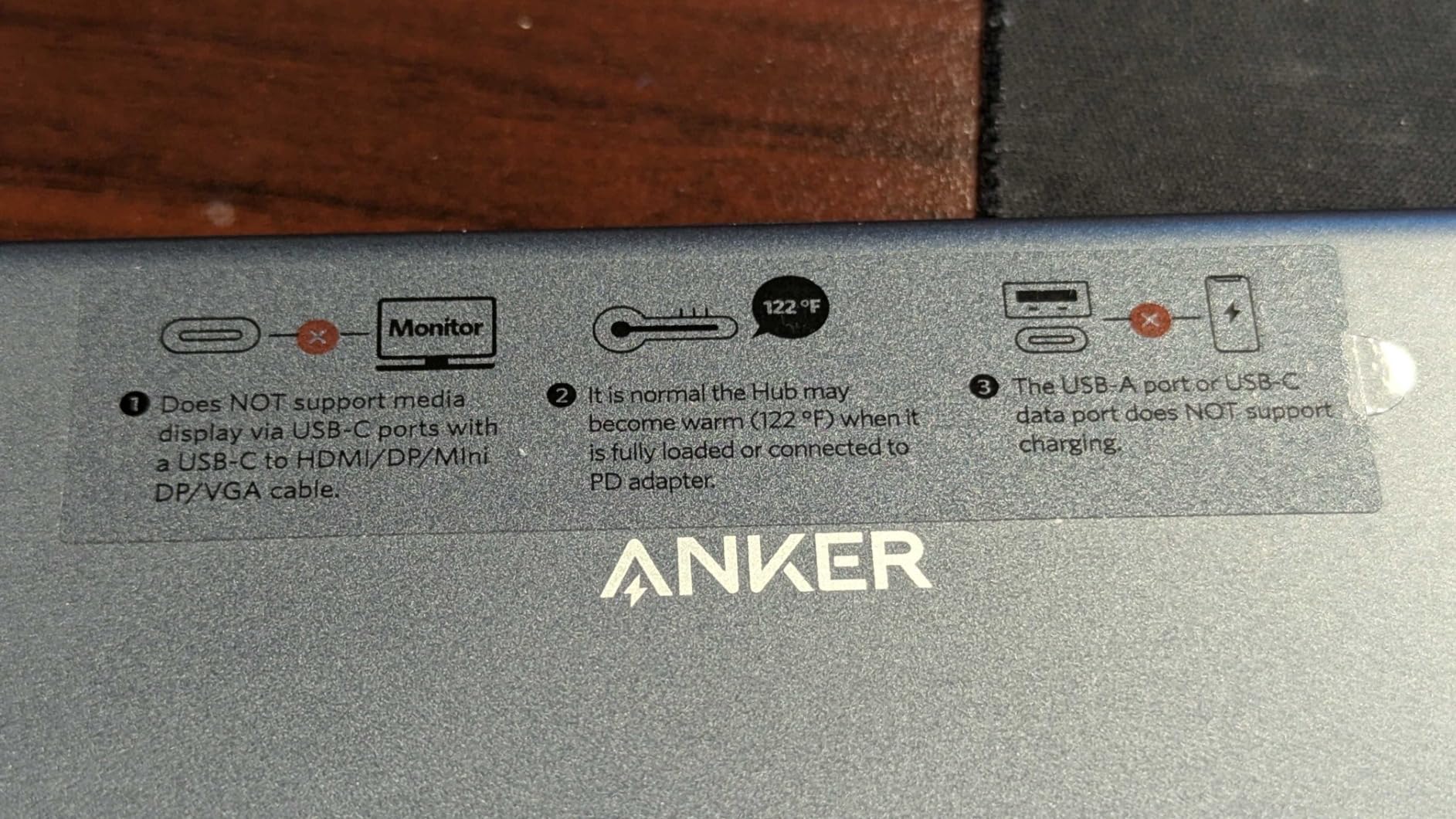 Anker USB-C Hub, 8-in-1 Multiport Ethernet Adapter with 4K@60Hz HDMI Port, 85W Max PD, 10Gbps USB-C & 2 USB-A Data Ports, microSD/SD Card Reader customer photo 1