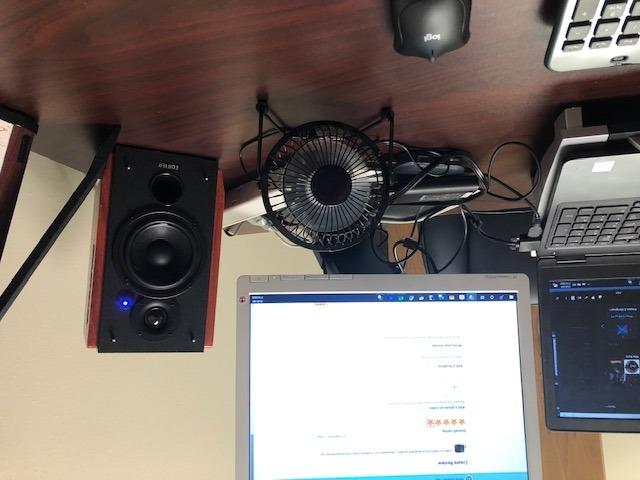 Edifier R1700BTs Active Bluetooth Bookshelf Speakers - 2.0 Wireless Near Field Studio Monitor Speaker - 66w RMS with Subwoofer Line Out customer photo 1