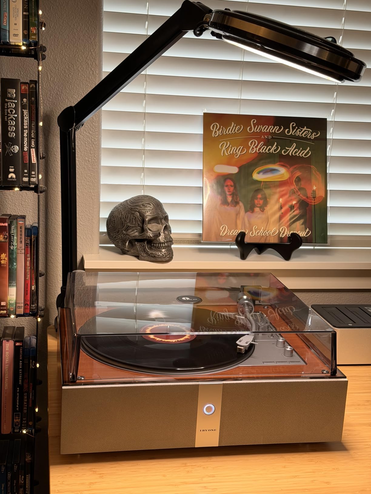 1 BY ONE Fully Automatic Record Player, All-in-One Vinyl Turntable | Automatic Repeat Function, Remote Control, Built in Speakers & DSP, Phono Preamp, AT-3600L Cartridge, Belt Drive 2-Speeds customer photo 2