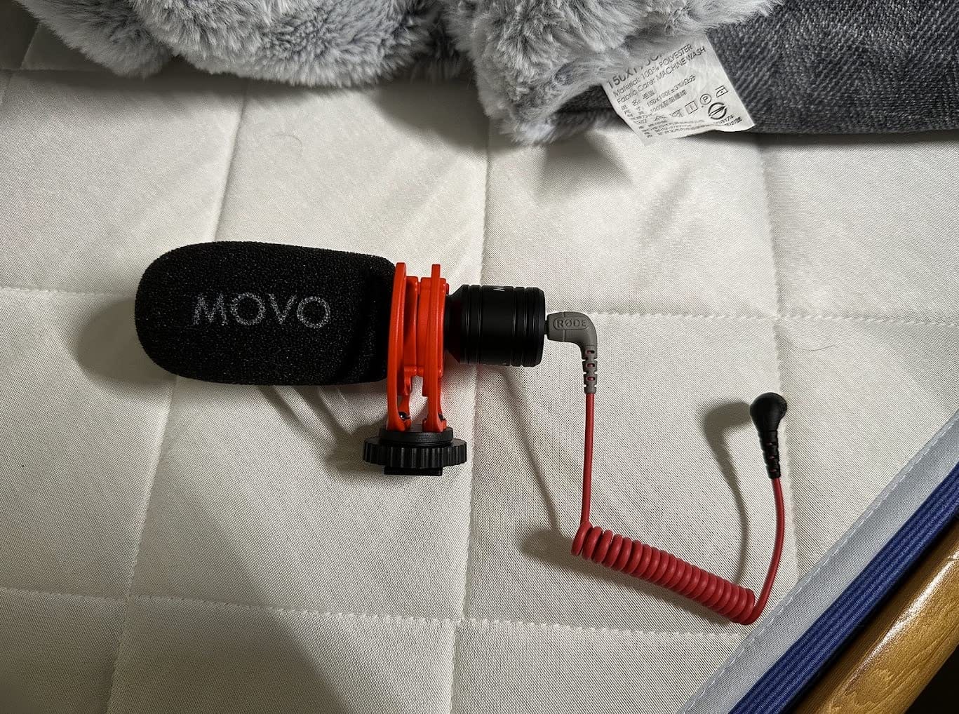 Movo VXR10-PRO Professional Video Microphone for Camera with Rycote Lyre Shock Mount - Shotgun Mic Compatible with DSLR Cameras and iPhone, Android Smartphones customer photo 2