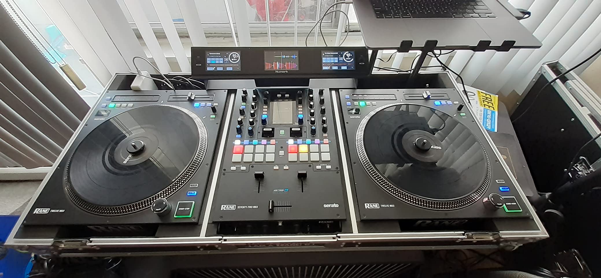 RANE Twelve MKII Motorized DJ Turntable - 12-Inch Vinyl Like DJ MIDI Controller, USB MIDI and DVS Control for Traktor, Virtual DJ and Serato DJ customer photo 1